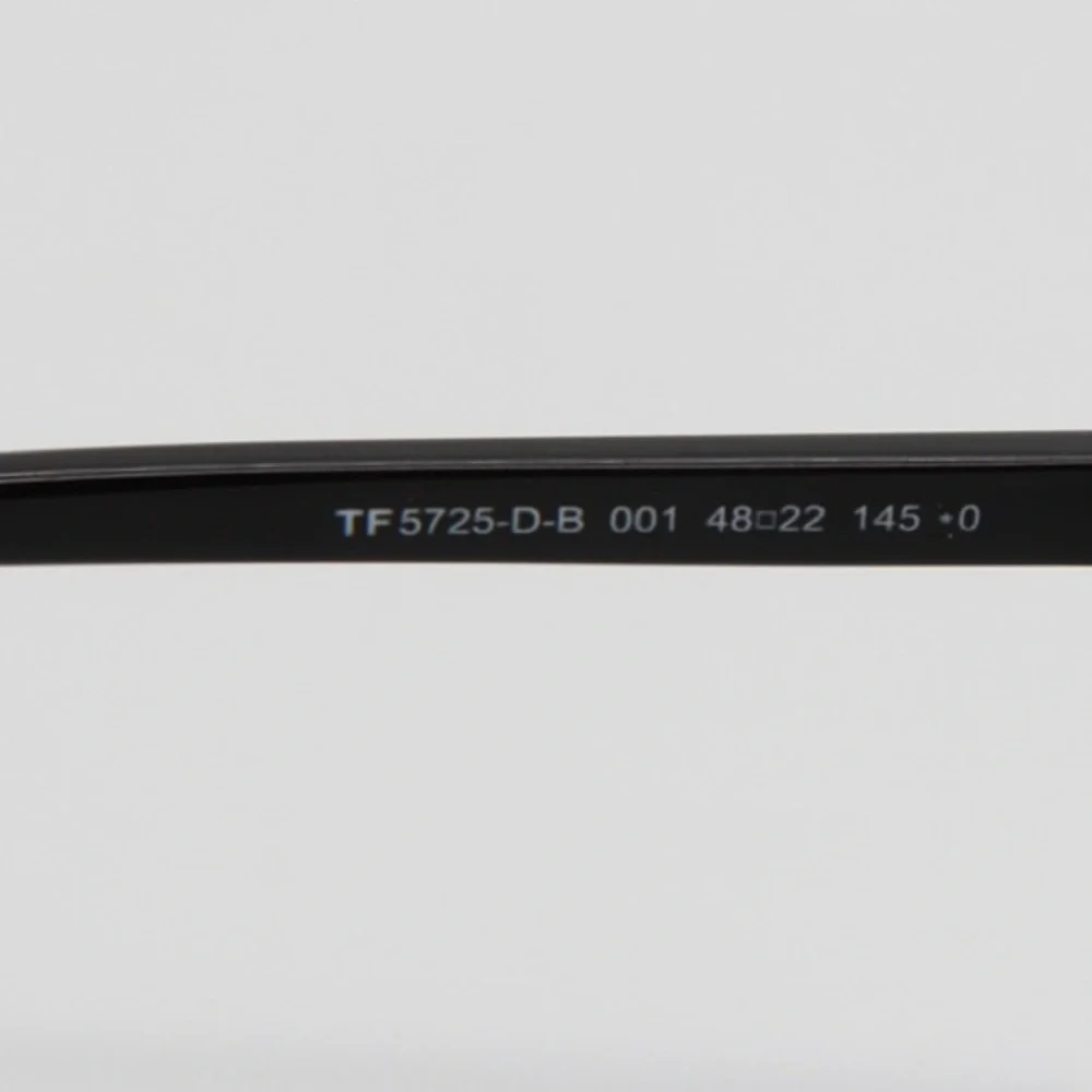 NEW EYEGLASSES TOM FORD TF5725/D/B 001 + AR EYEWEAR TOM FORD FT5725/D/B BLACK - Picture 12 of 12